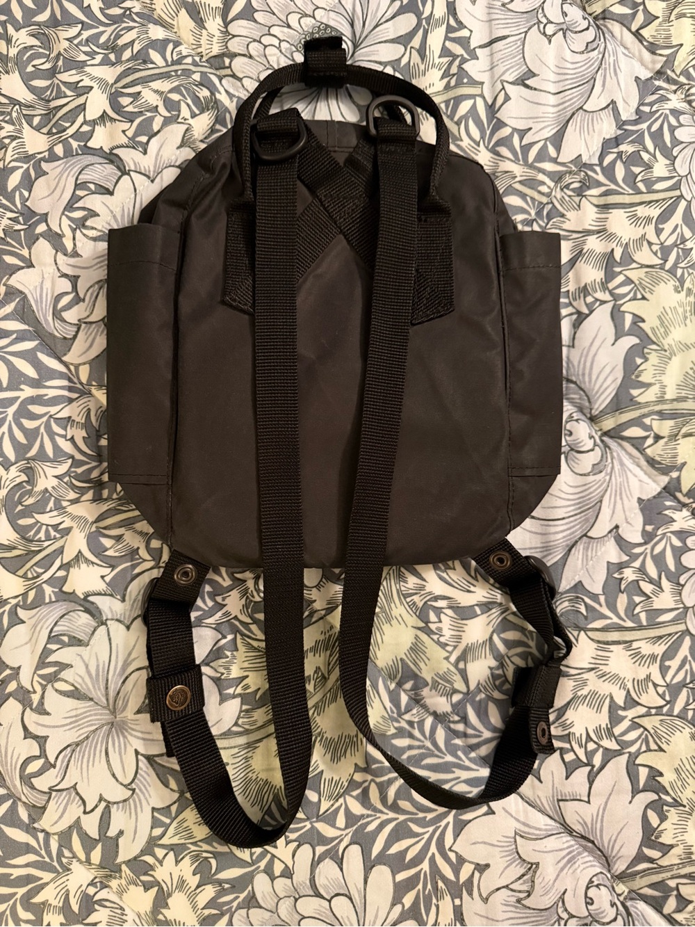 Fjallraven Kanken Mini Backpack, Black - Picture 3 of 3